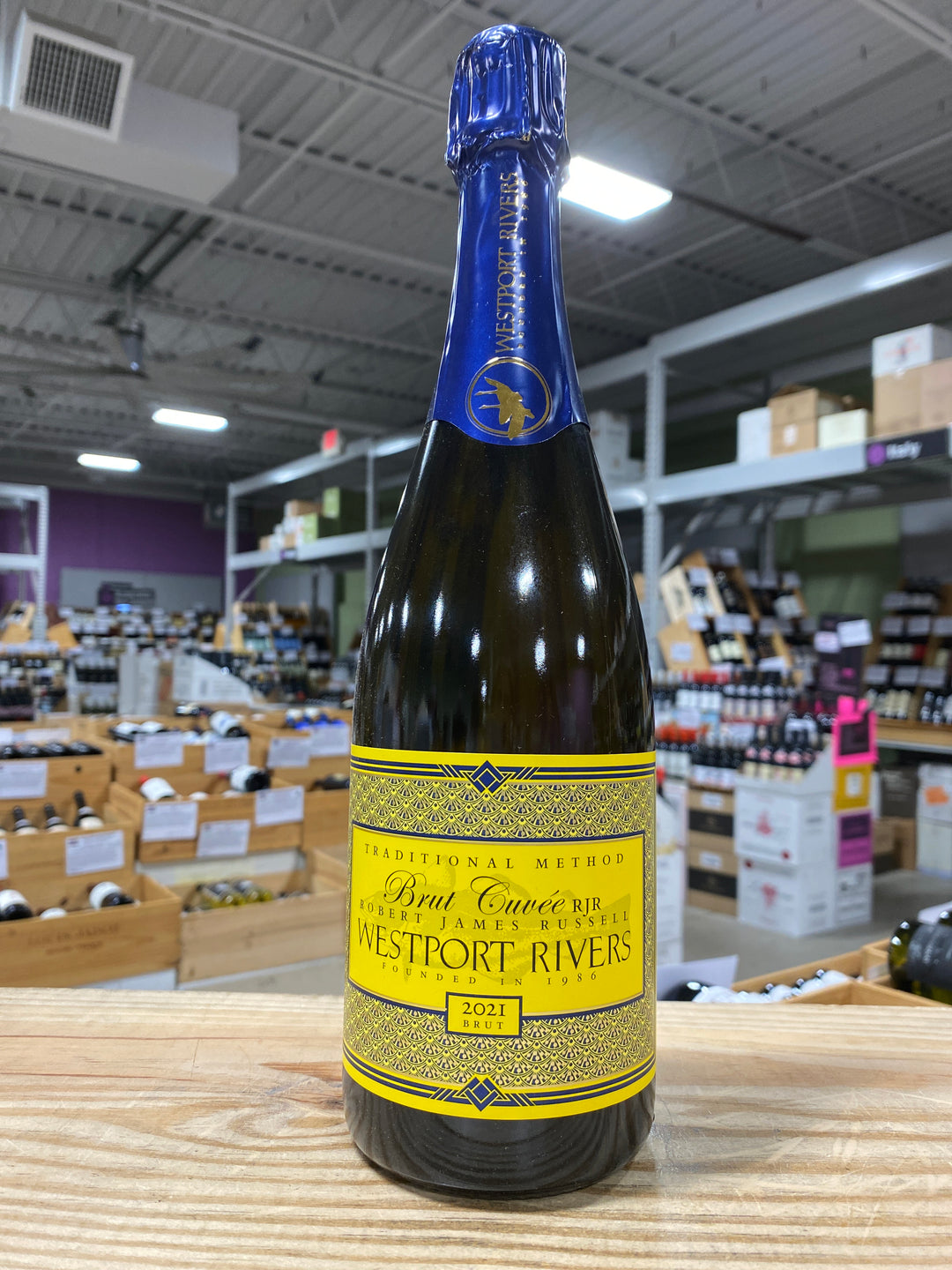 Westport Rivers Vineyard RJR Cuveé Sparkling Wine Westport, Massachusetts, USA
