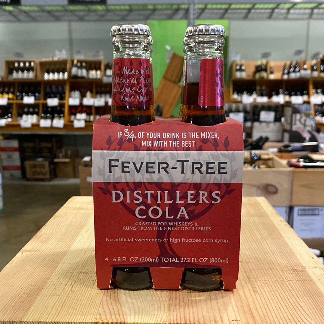 Tree Distiller Fever Tree Distiller's Cola 4pk – Bin Ends... Great Wine~Serious Savings