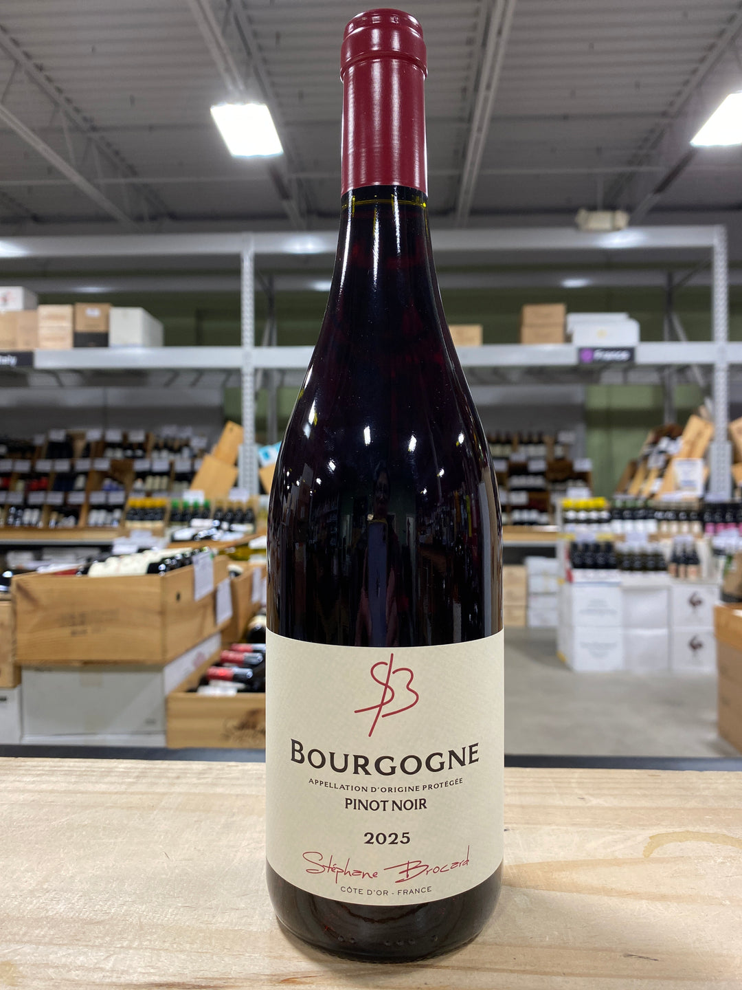 Stephane Brocard Bourgogne Pinot Noir Burgundy, France