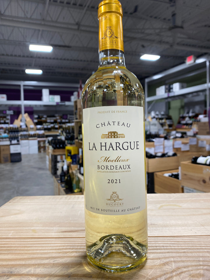 Chateau La Hargue Bordeaux Blanc Moelleux - Bordeaux, France