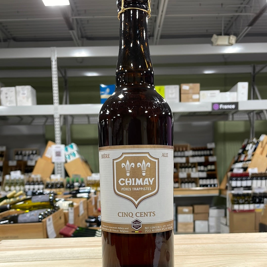 Chimay Cinq Cents Tripel (White) 750ml – Bin Ends Great Wine