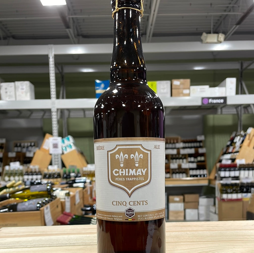 Chimay Cinq Cents Tripel (White) 750ml – Bin Ends Great Wine