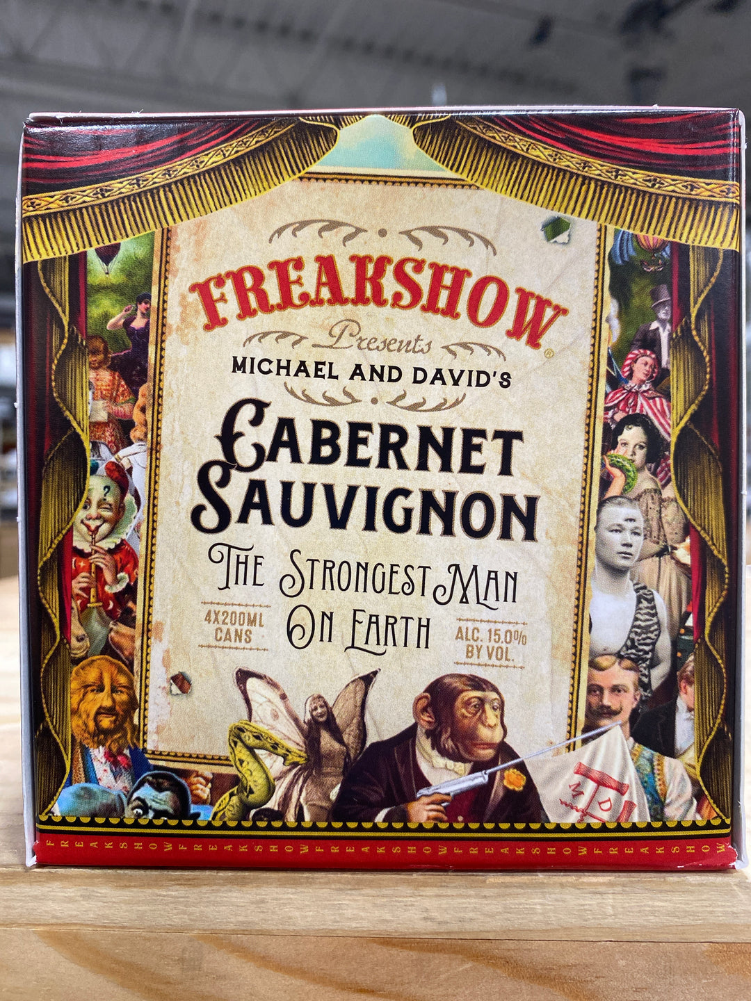 Michael David "Freakshow" Cabernet Sauvignon Lodi, California USA (4pk Cans)