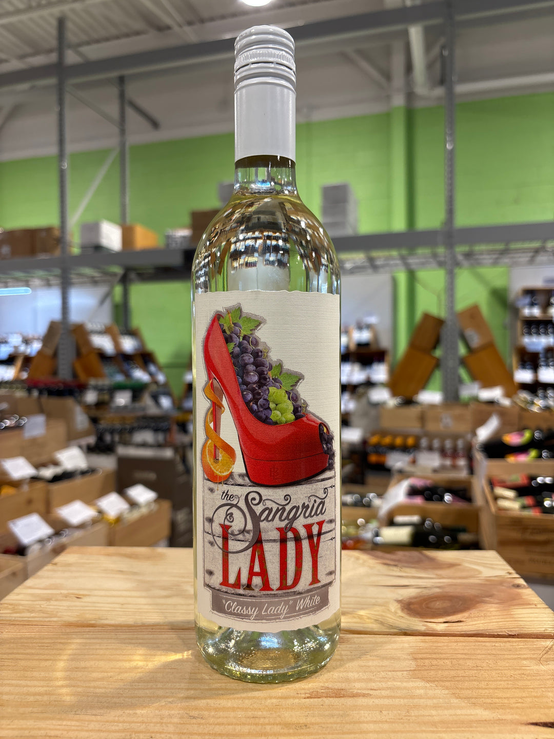 The Sangria Lady Classy White