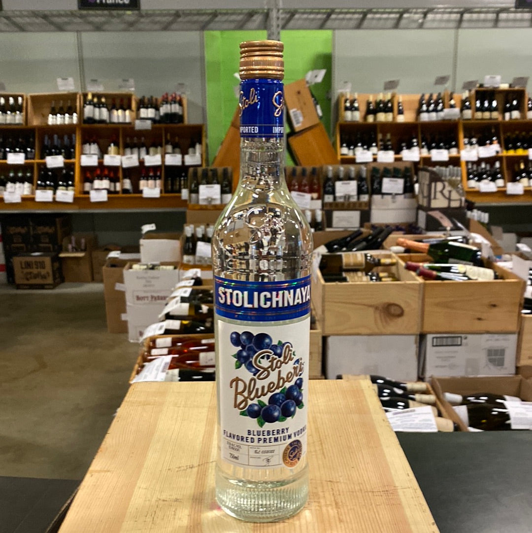 Stolichnaya Premium Blueberi Vodka- Latvia