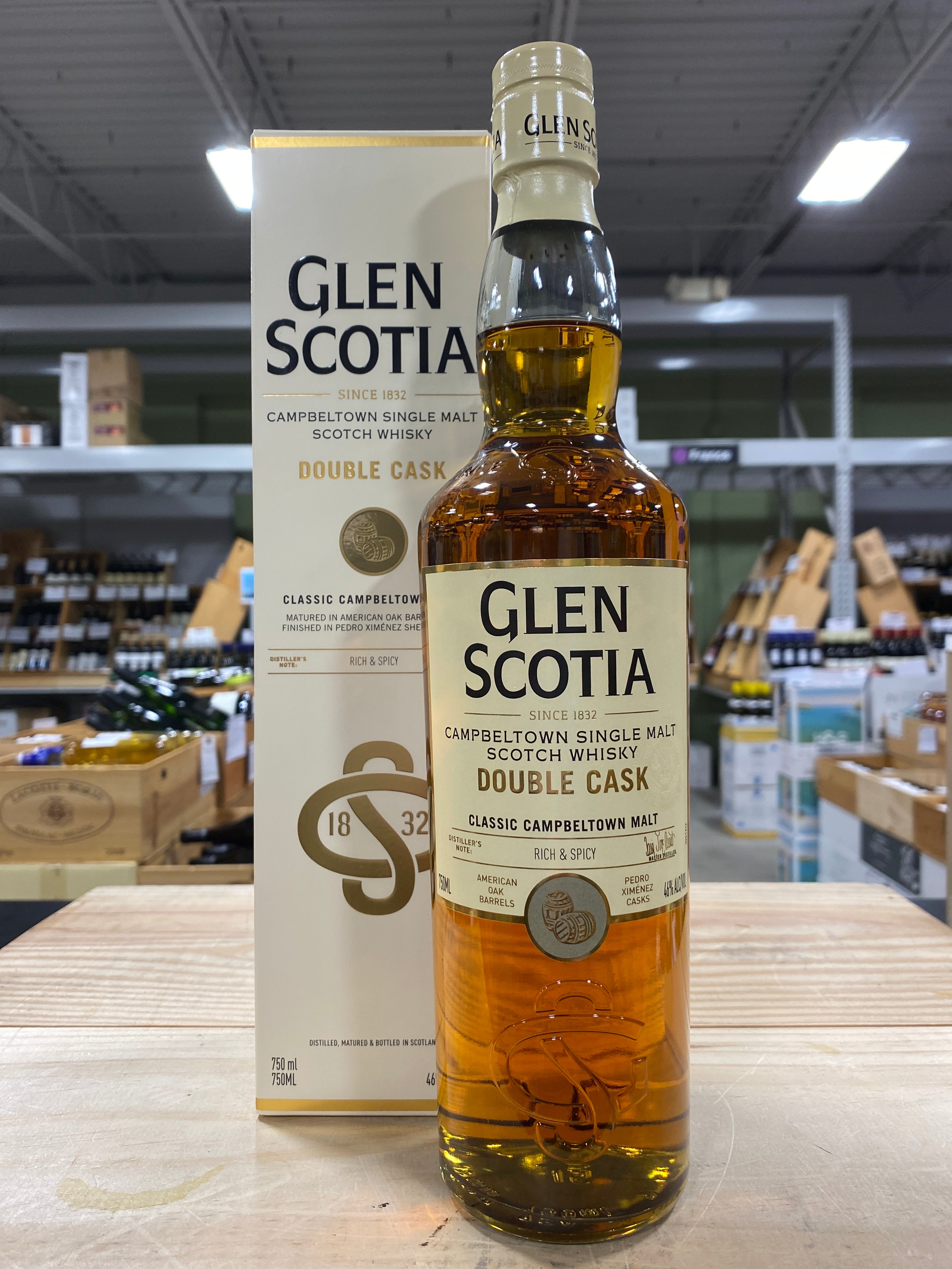 Glen Scotia Double Cask Single Malt Scotch Whisky – Campbeltown