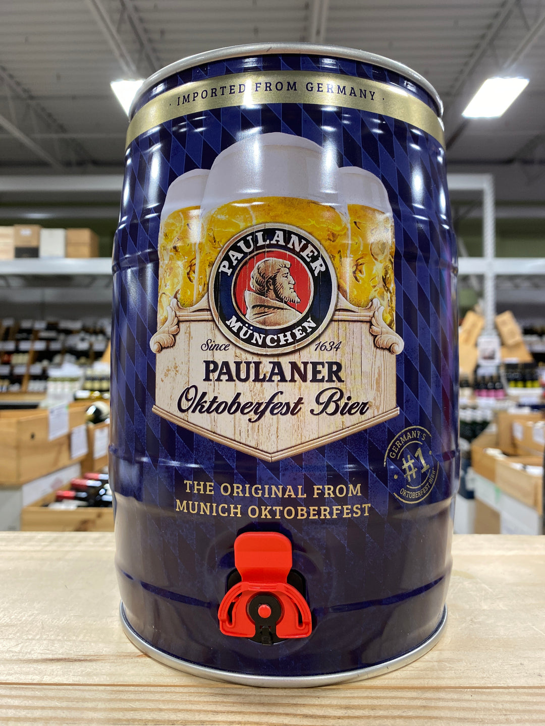 Paulaner Oktoberfest Bier Mini Keg