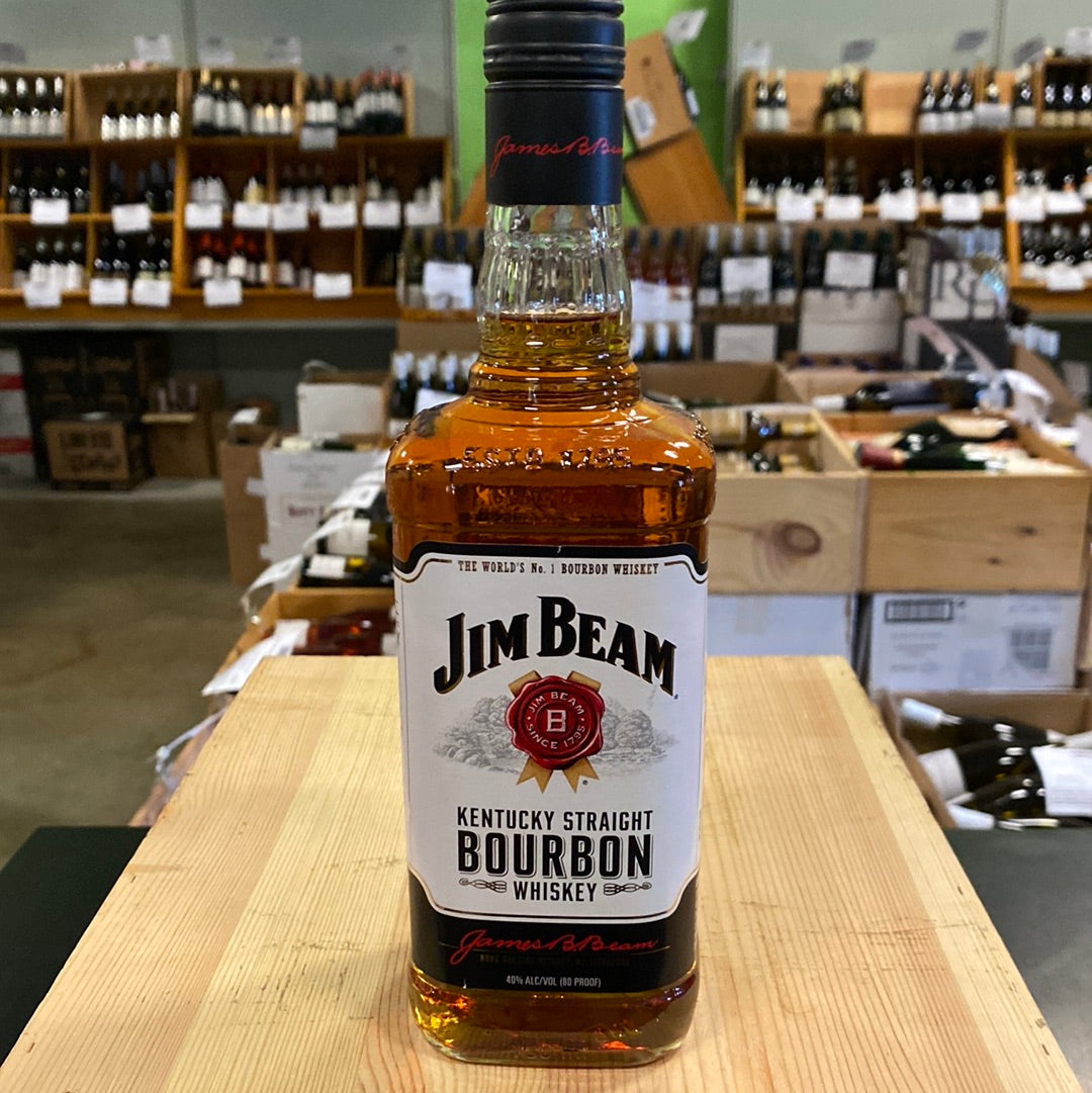 Jim Beam Kentucky Straight Bourbon Whiskey (White Label) 375 ml