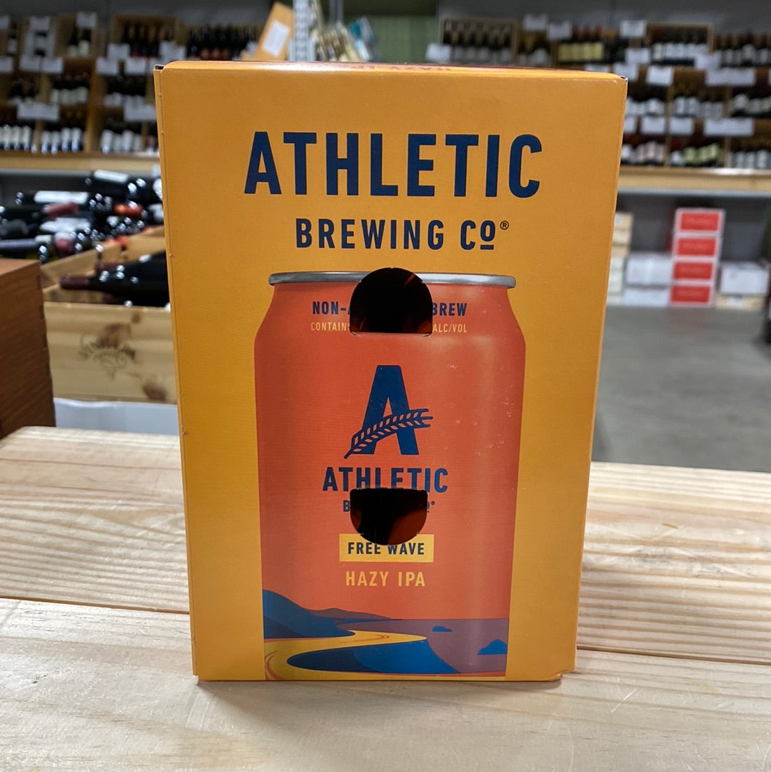 Athletic Brewing Free Wave Non-Alcoholic Hazy IPA 12oz 6 Pk Cans