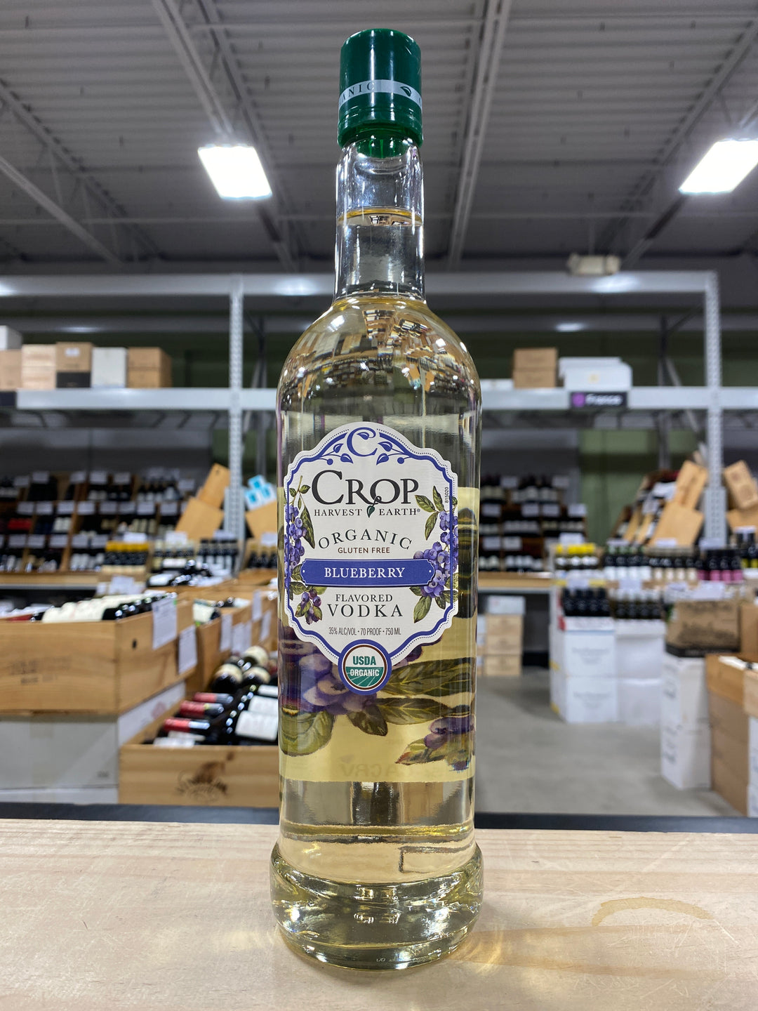 Crop Blueberry Organic Vodka