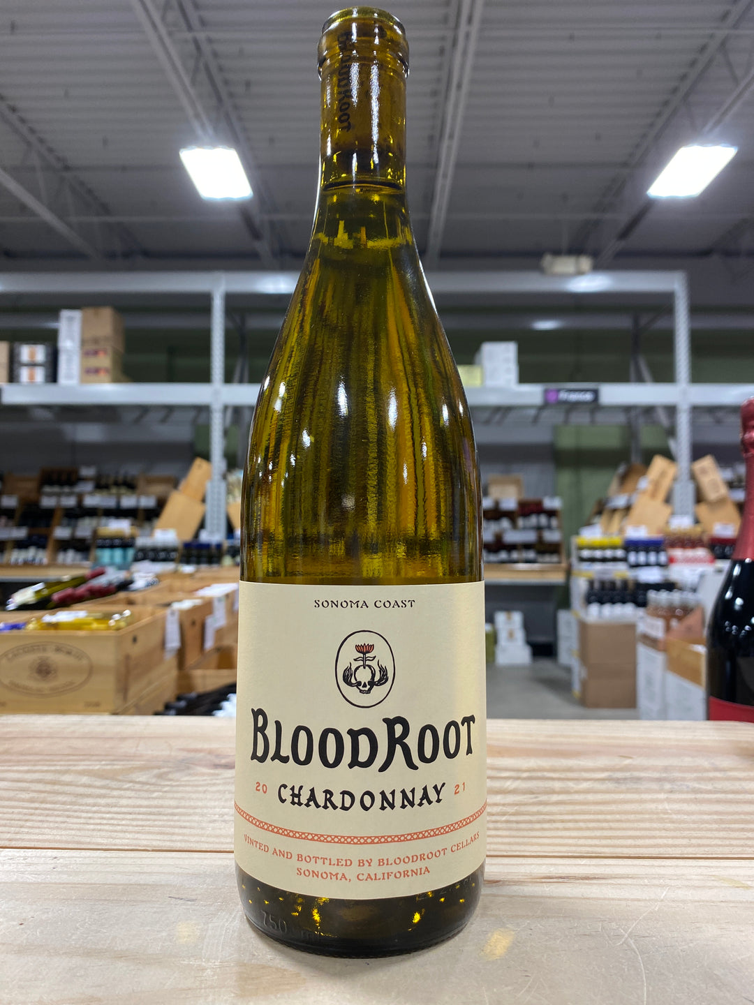 BloodRoot Chardonnay Sonoma Coast California