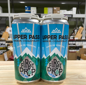 Upper Pass First Drop NEIPA 4pk