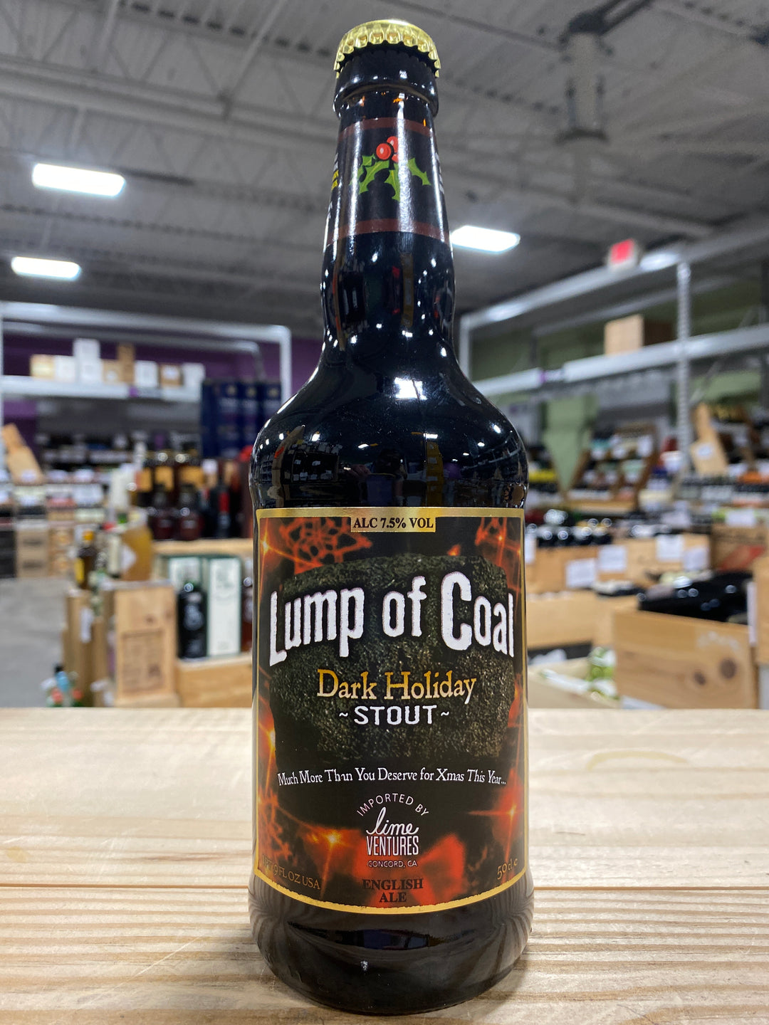 Ridgeway Lump of Coal Stout 16.9 oz.
