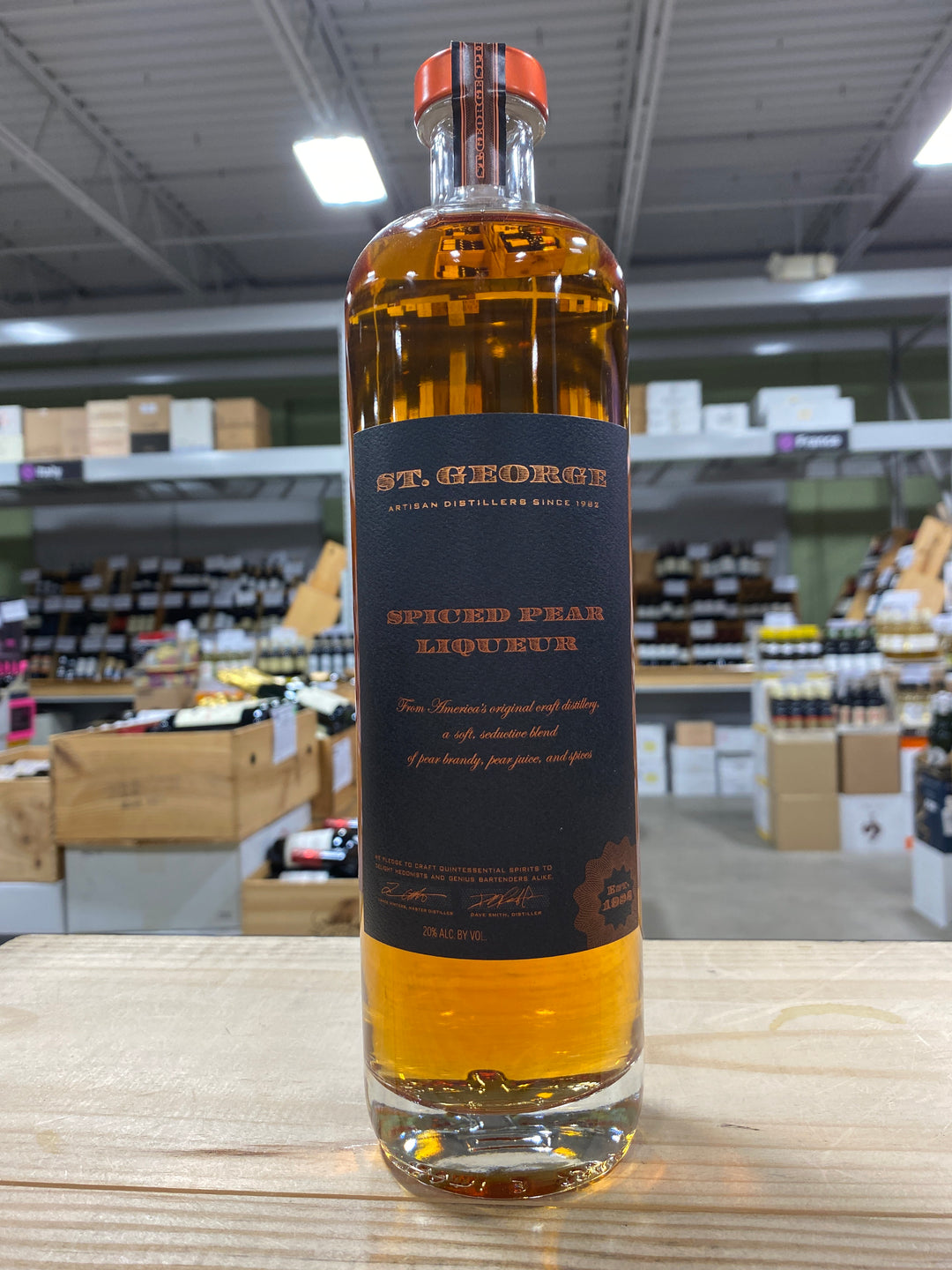 St. George Spiced Pear Liqueur