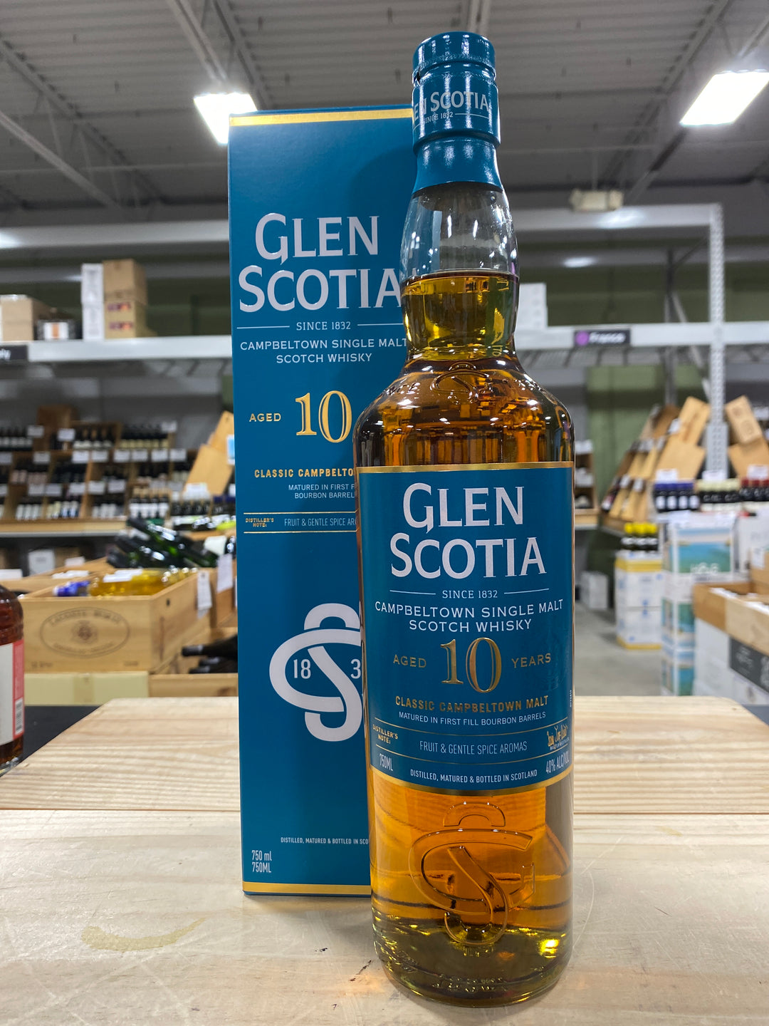 Glen Scotia 10-Year-Old Single Malt Scotch Whisky – Campbeltown, Scotland (40% ABV)