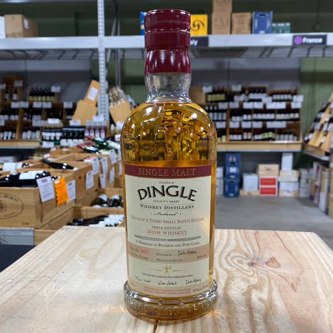 Dingle Single Malt Irish Whiskey Batch 3