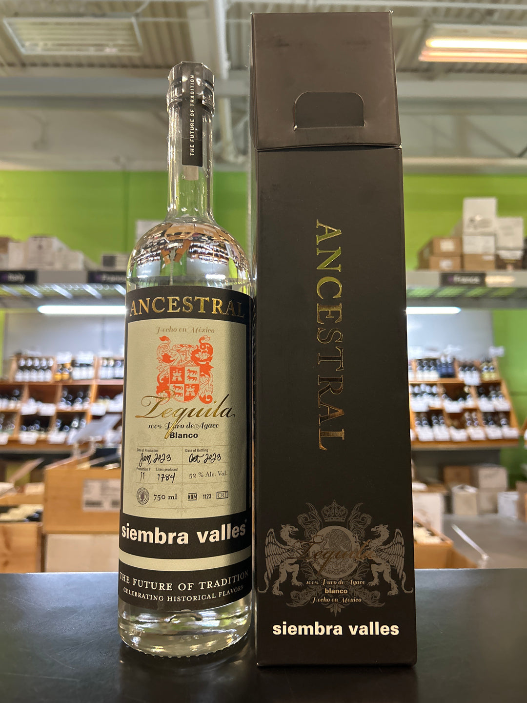 Siembra Valles Ancestral Tequila Blanco