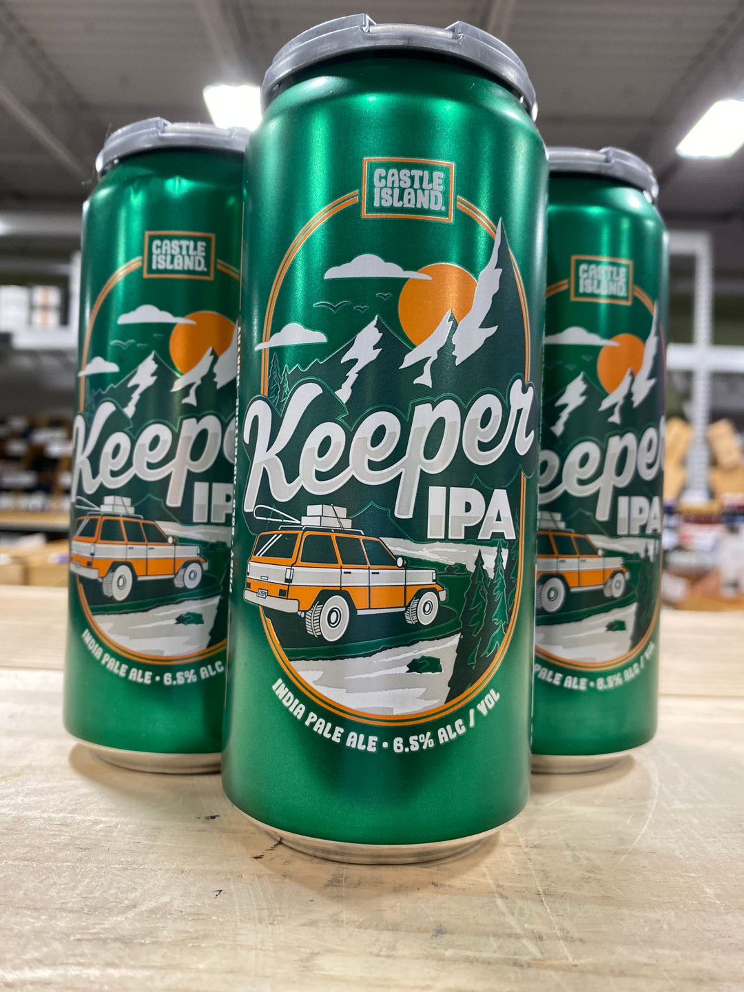 Castle Island Keeper New Age IPA 4pk 16oz Cans