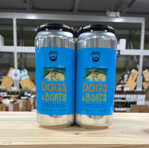 Beer'd Dogs & Boats DIPA  4 Pk Cans