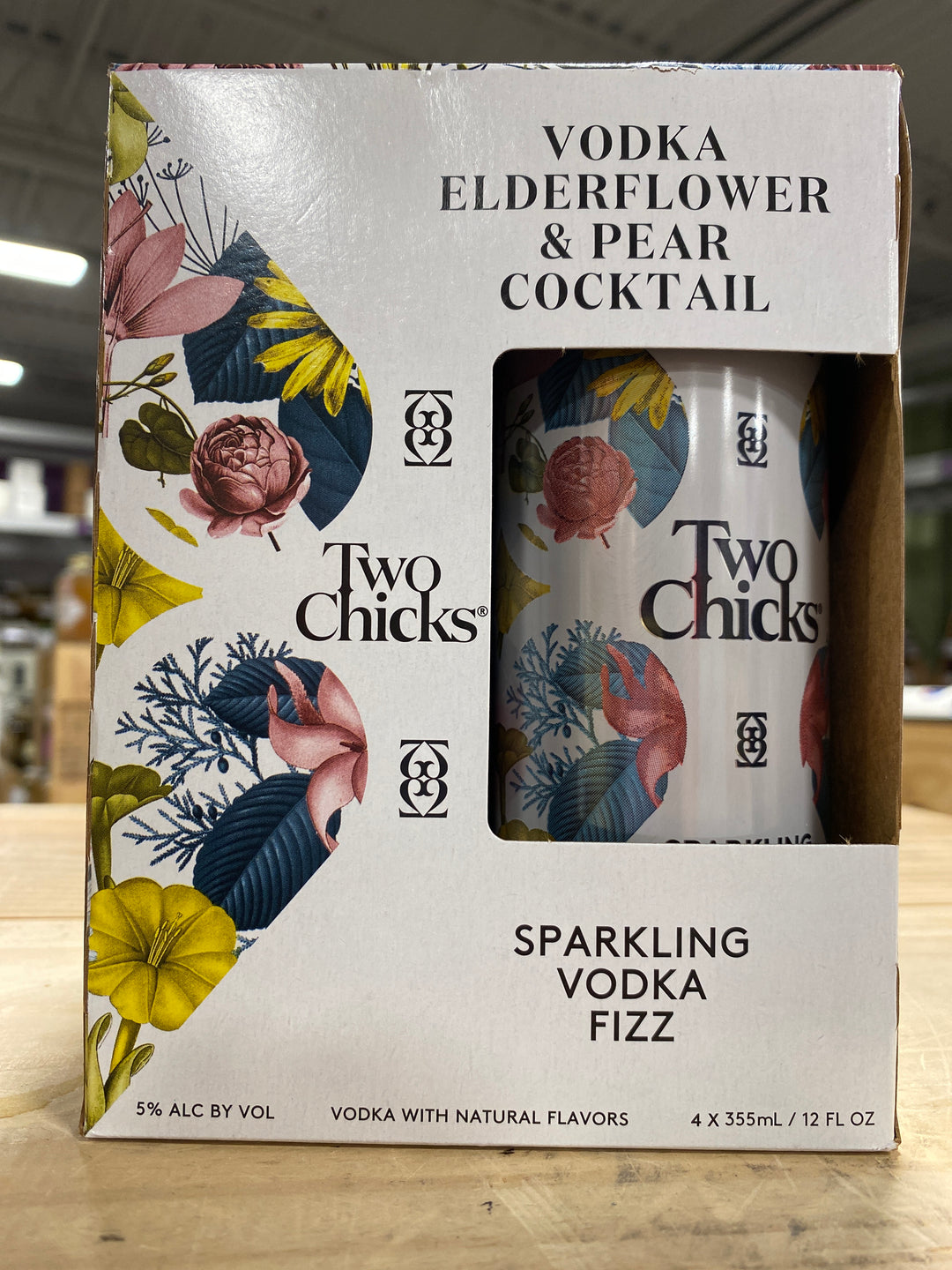 Two Chicks Elderflower & Pear Cocktail