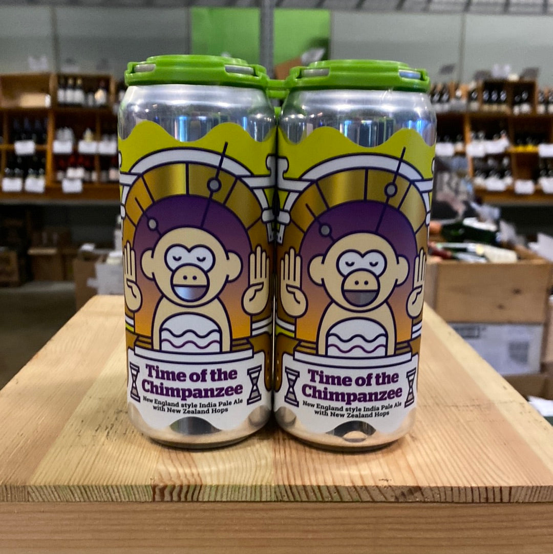 Burlington Beer Co Time of the Chimpanzee NZ IPA  4 Pk Cans