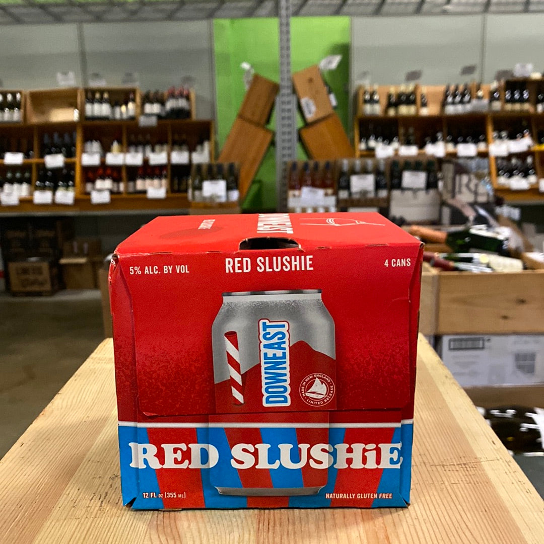 Downeast Red Slushie 4pk Cans