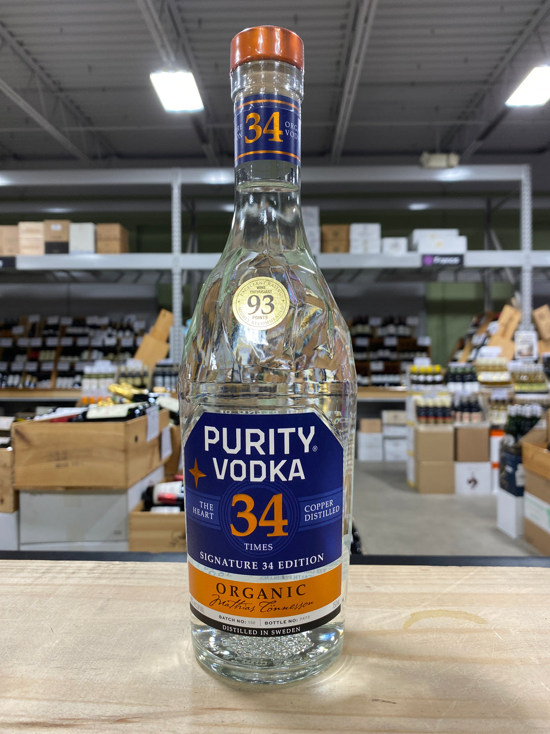 Purity Organic Vodka