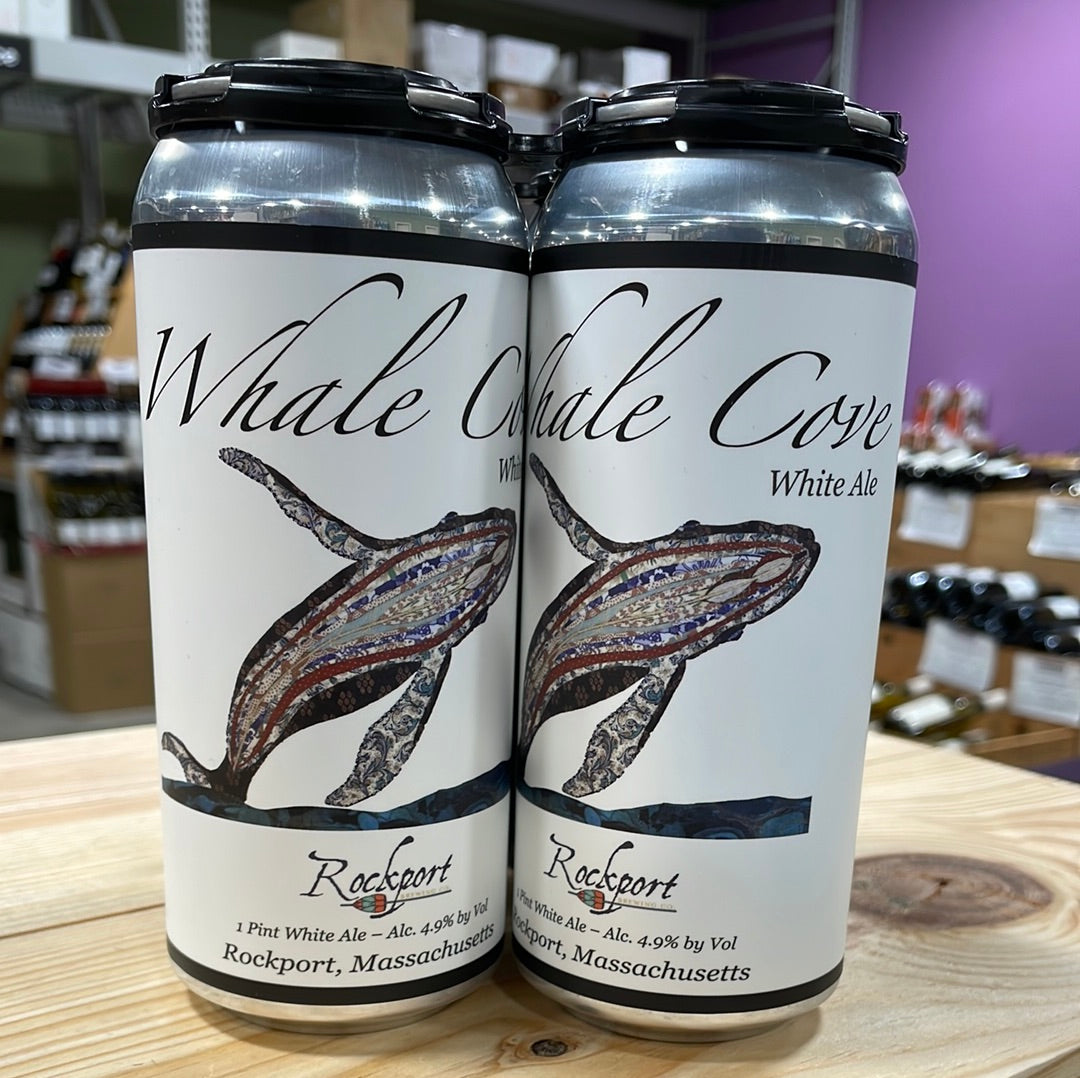 Rockport Whale Cove White Ale 4pk Cans
