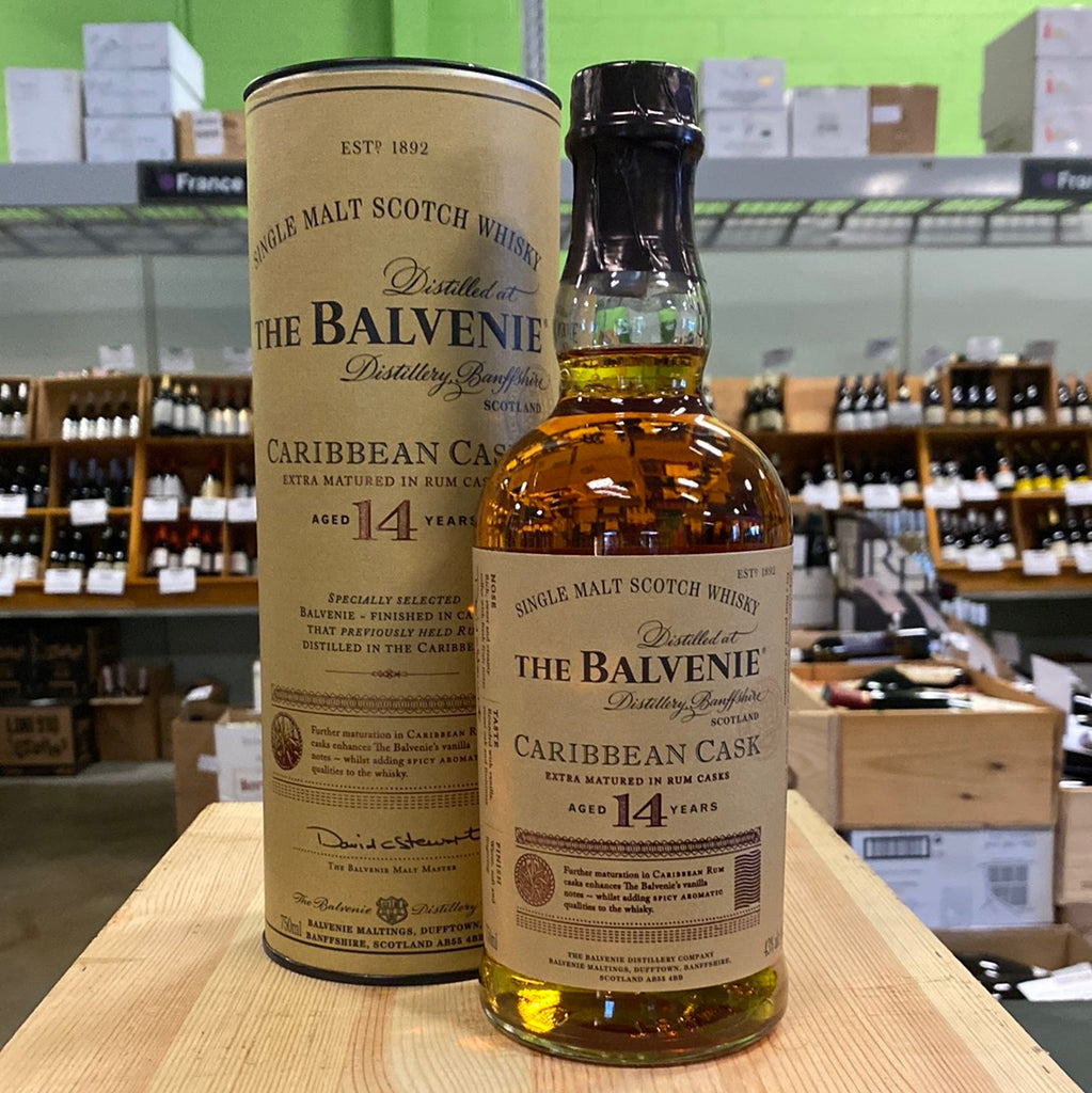 Balvenie 14-Year-Old Caribbean Cask Single Malt Scotch Whisky – Scotla – Bin Ends... Great Wine~Serious Savings