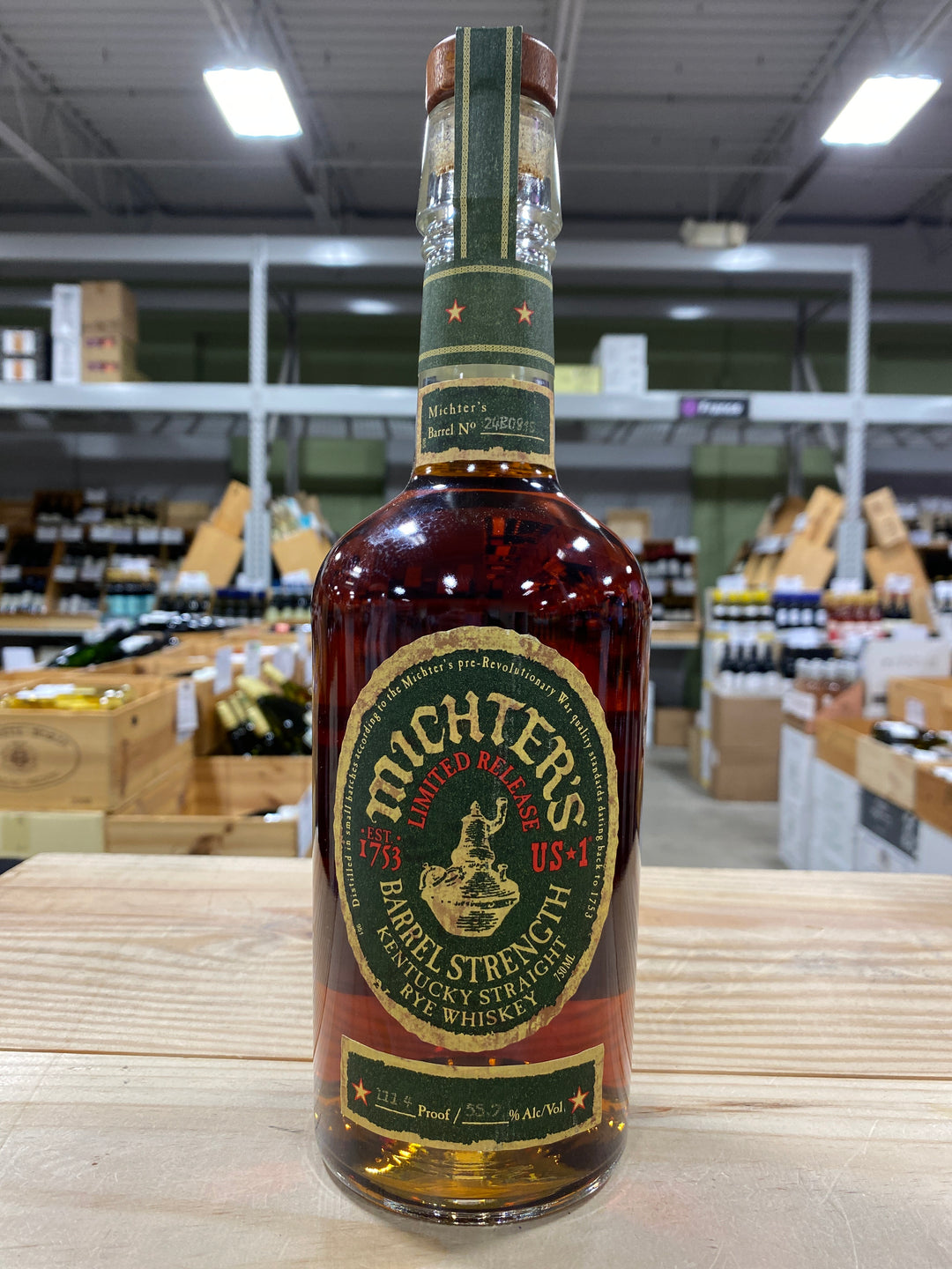 Michter's US Rye Barrel Strength