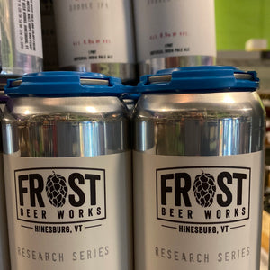 Frost Beer Works Research Series DIPA 16oz/4pk