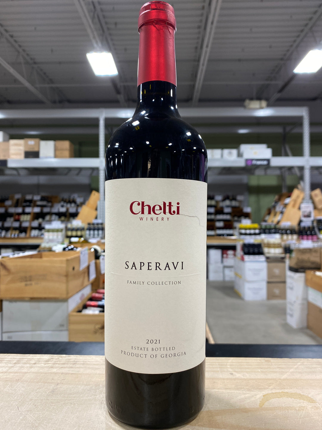 Chelti Winery Saperavi Rouge Kakheti, Georgia