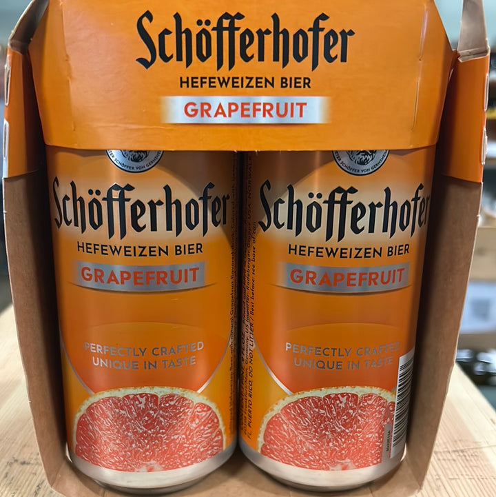 Schofferhofer Grapefruit Hefeweizen 4pk Cans