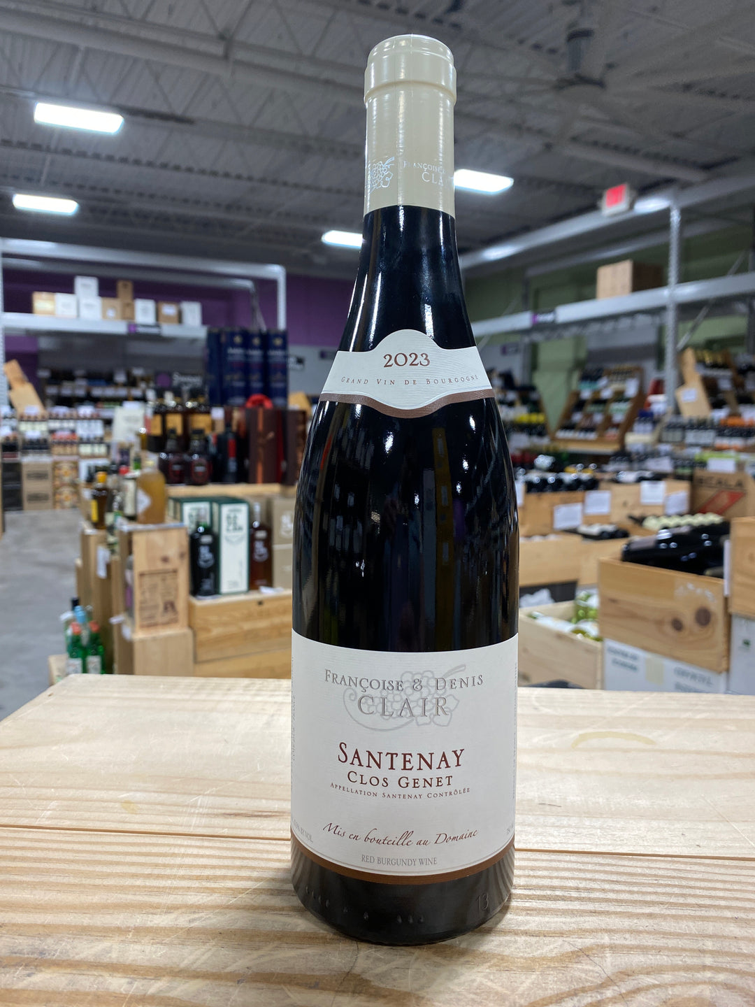Domaine Françoise et Denis Clair Santenay Rouge Clos Genet Burgundy, France