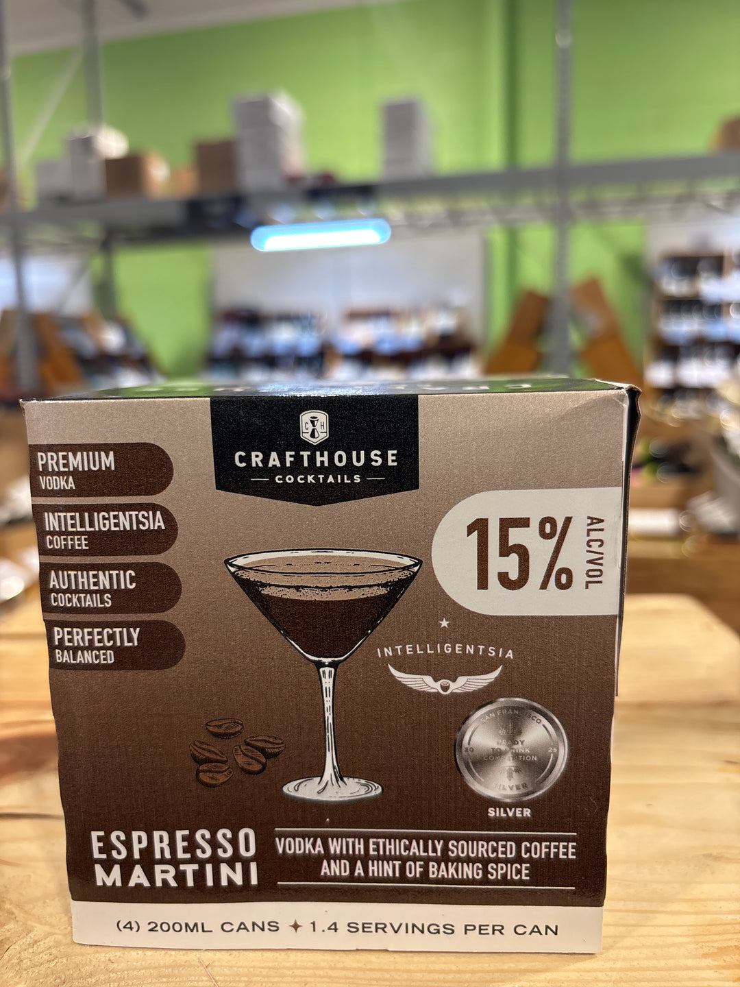 Crafthouse Espresso Martini RTD 4pk