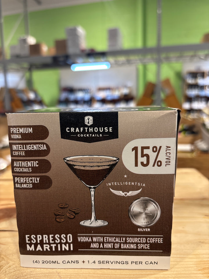 Crafthouse Espresso Martini RTD 4pk