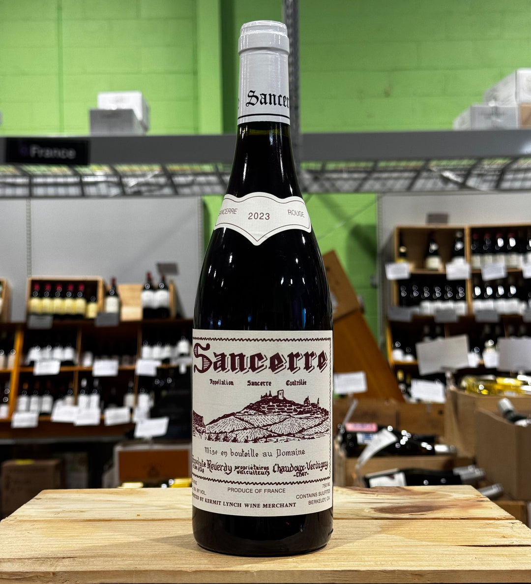Domaine Hippolyte Reverdy Sancerre Rouge Loire Valley, France