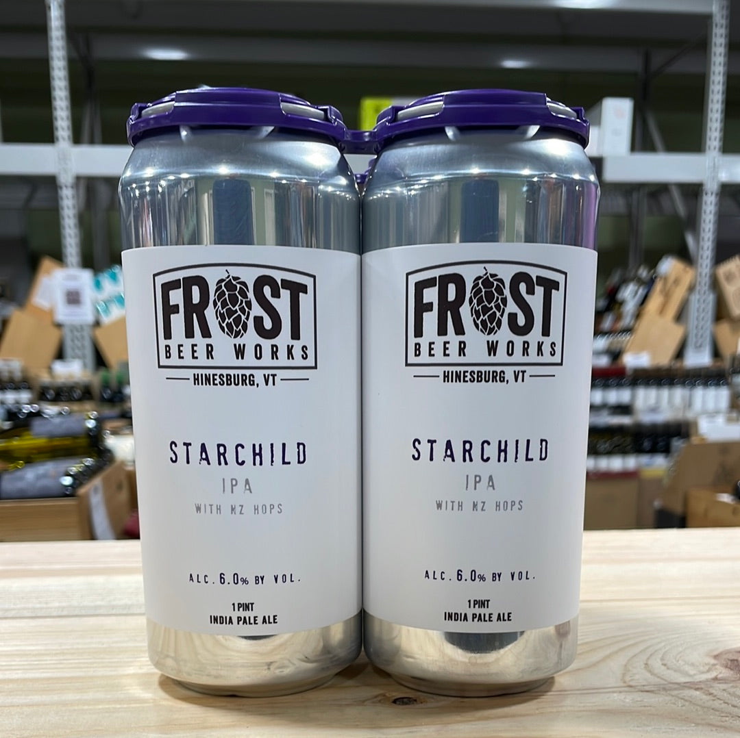 Frost Beer Works Starchild NZ IPA 16oz/4pk