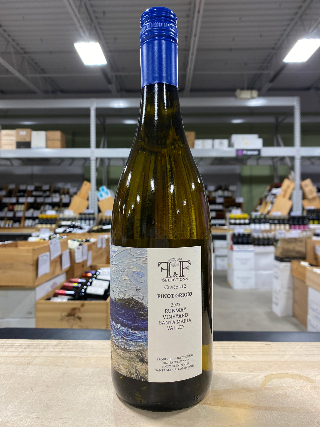 F&F Selections Pinot Grigio Runway Vineyard Cuvée #12 Santa Maria Valley, California, USA