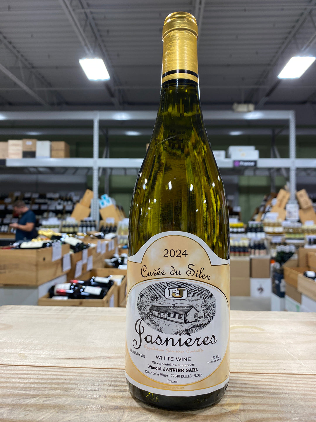 Pascal Janvier Cuvée du Silex Jasnieres Loire Valley, France