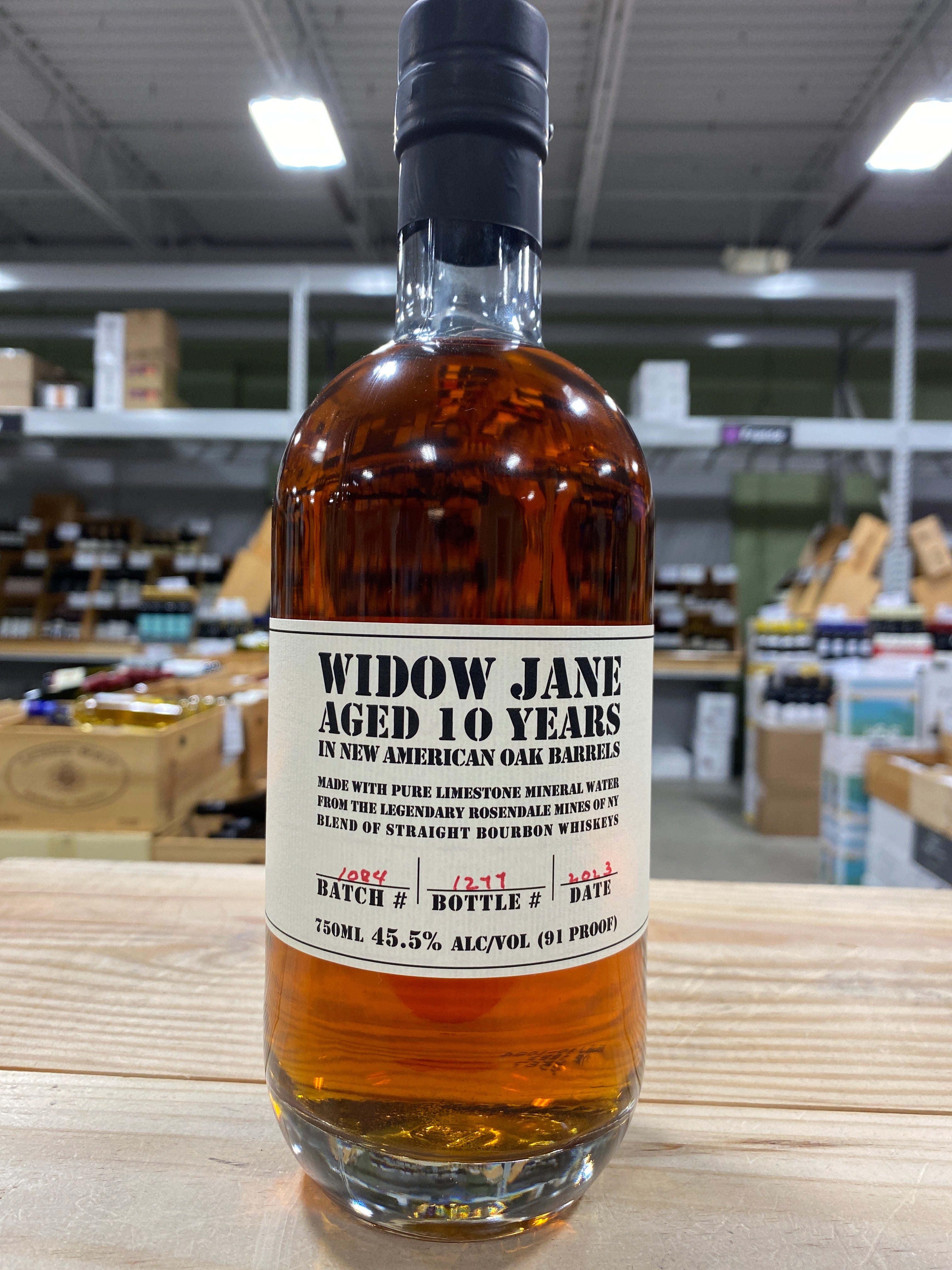 Widow Jane 10yr New American Oak Bourbon – Bin Ends Great Wine