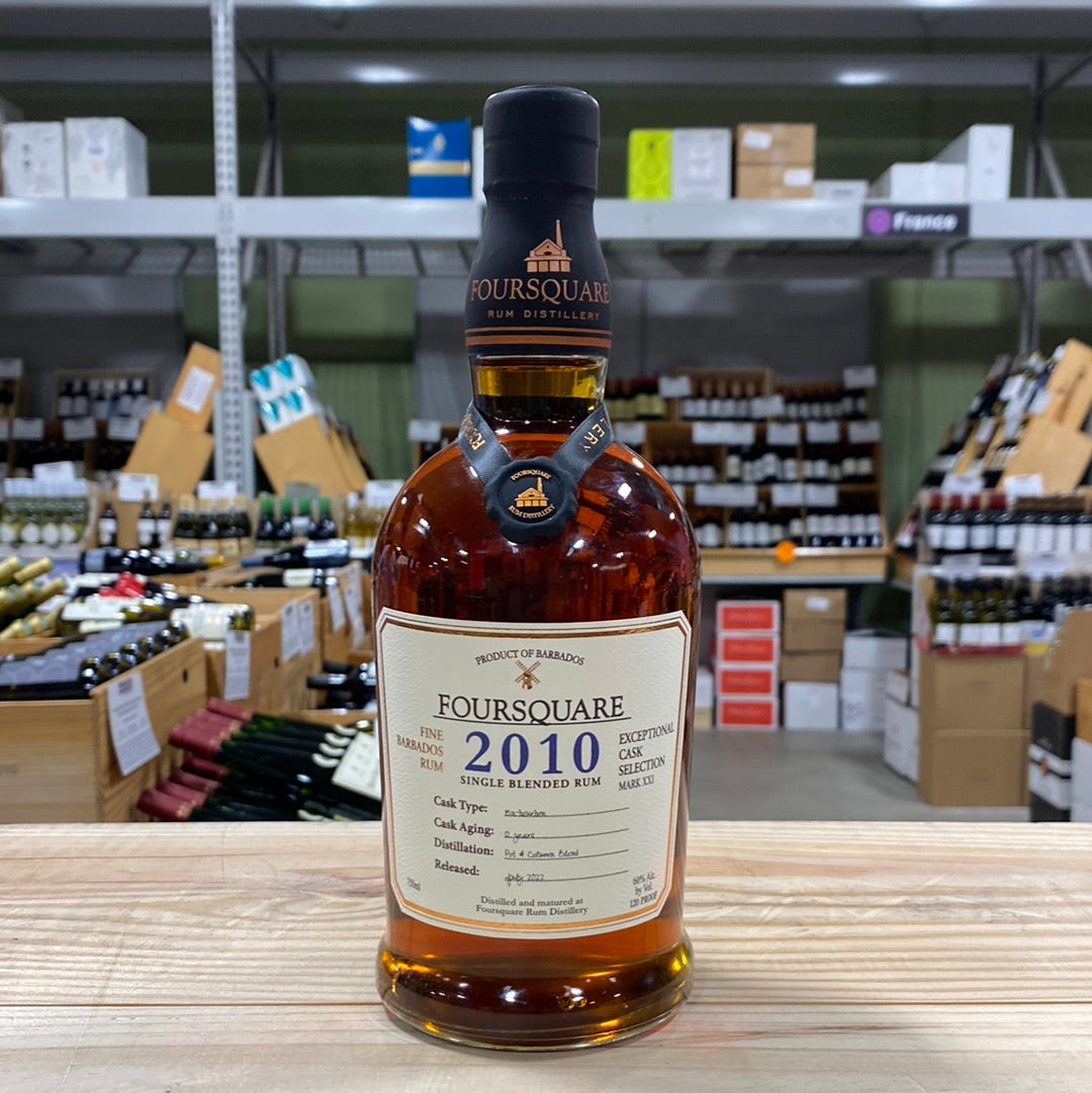 Foursquare 2010 12 Year Rum Exceptional Cask Selection 120 Proof