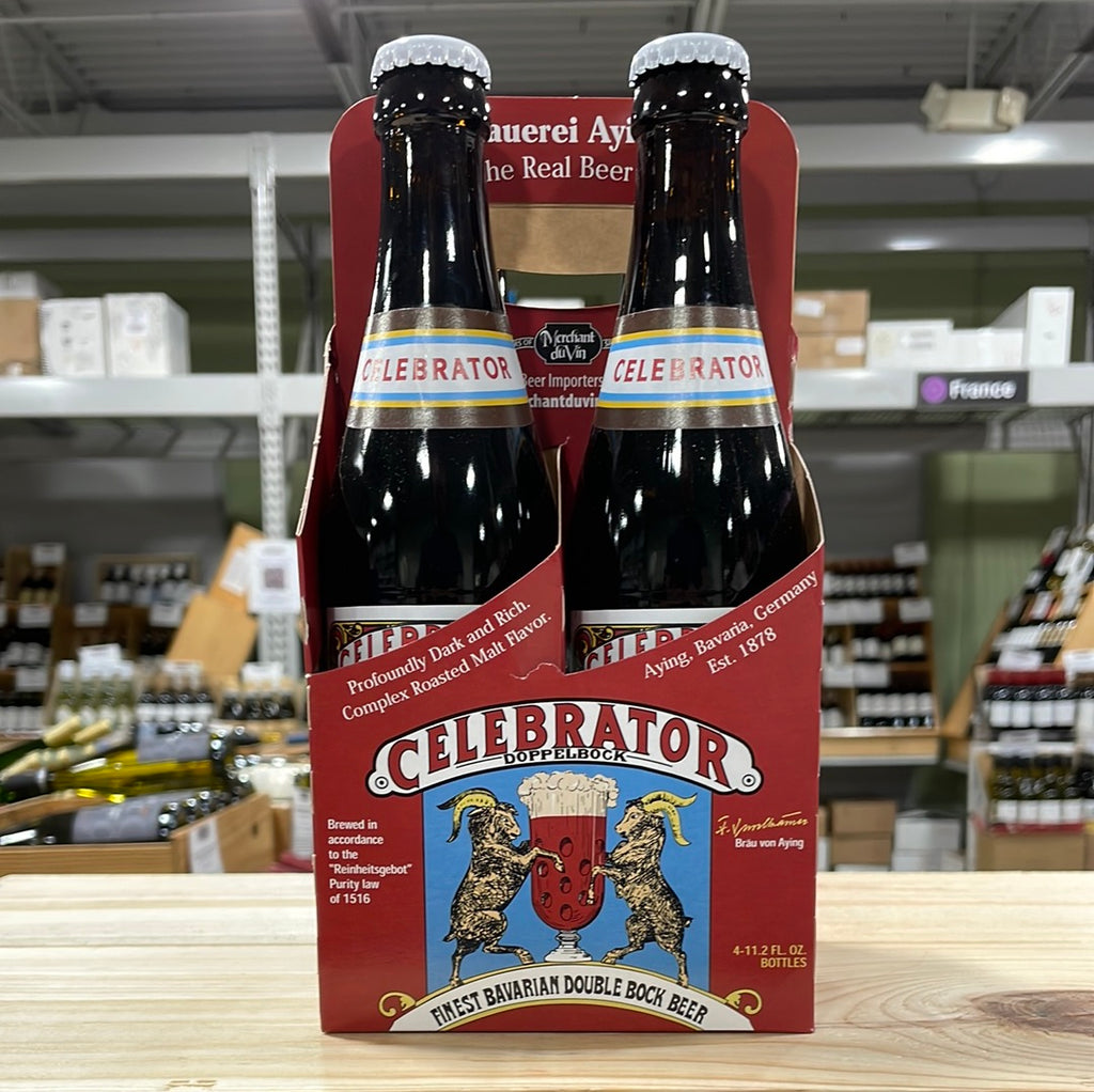 Ayinger Celebrator Dopplebock 4 Pk Bottles – Bin Ends Great