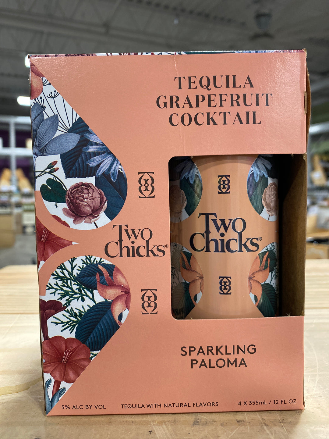 Two Chicks Tequila Grapefruit Cocktail