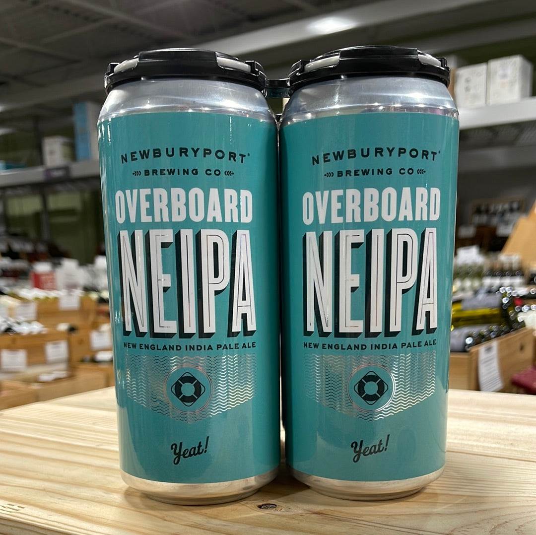 Newburyport Overboard NEIPA 4 Pack Cans !!!!!