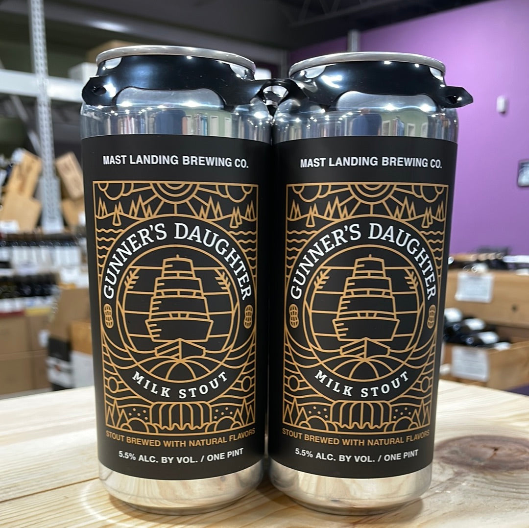 Mast Landing Gunner's Daughter Milk Stout  4x16oz