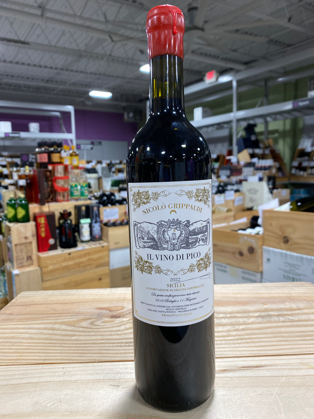 Grippaldi Vino Di Pico Sicilia Rosso Sicily, Italy