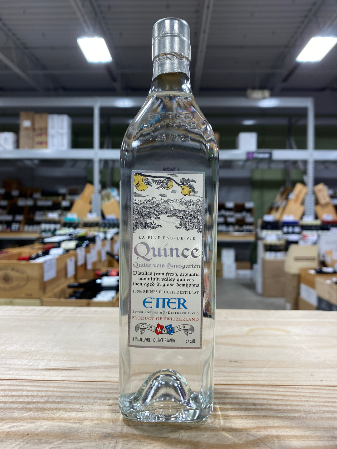 Distillerie Etter Quince Eau-de-Vie, Switzerland (375ml)