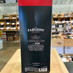 The Fableist Wine Co. Proprietary Red Blend CA 2018