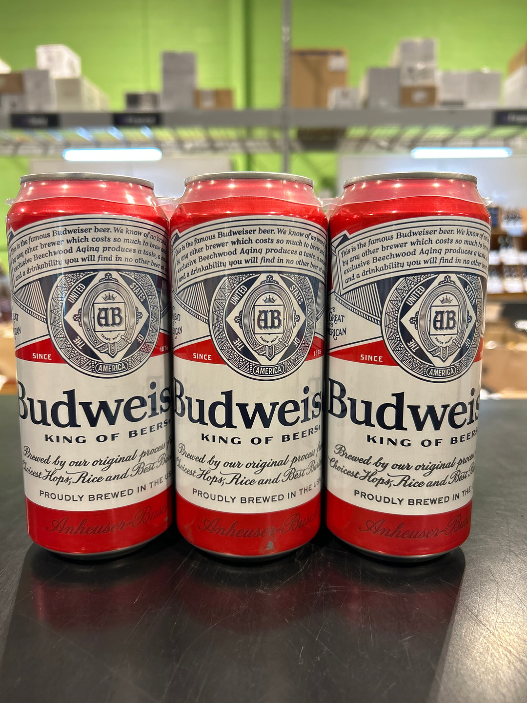 Budweiser 16oz 6 Pk Cans